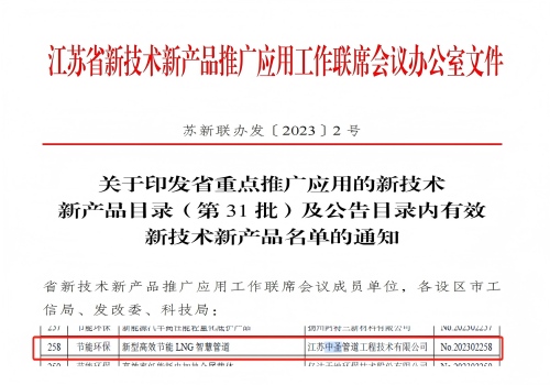 2024/5/28 SNRG’s New Smart LNG Pipeline in Jiangsu List