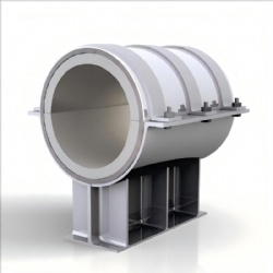 High temperature thermal insulation pipe support, operation temperature range 100~1000℃, thermal conductivity 0.09~0.16W/m.K